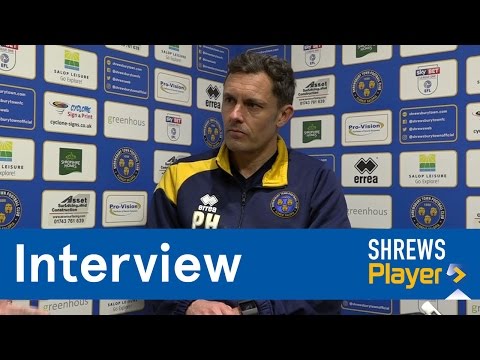 INTERVIEW | Paul Hurst Pre Port Vale - Town TV