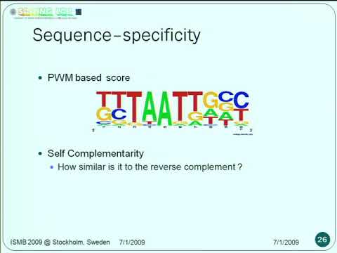 DISCOVER: A Feature-Based Discriminative Method for Motif Search... - Pradipta Ray - ISMB/ECCB 2009
