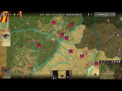 SGS Battle for Madrid Tutorial - 3 - Air Movement