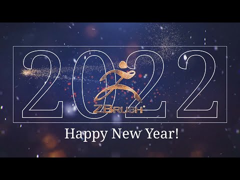 ZBrush in 2021!  Have a Happy New Year!  We Can't Wait to See What You Create in 2022!
