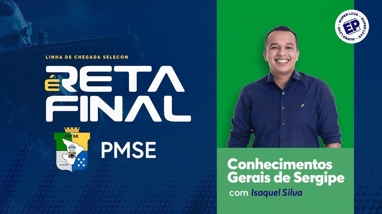 RESOLUÇÃO DE QUESTÕES SELECON: POLÍCIA MILITAR DE SERGIPE: HISTÓRIA com ISAQUEL SILVA