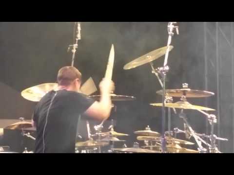 Korn's Ray Luzier at Carolina Rebellion 5/2/2015