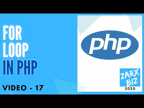 17 For Loop In Php Php 8 Tutorial Learn Php Programming Php For Beginners