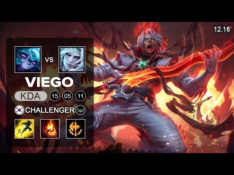 Viego vs Vex Mid - KR Grandmaster - Patch 12.16 Season 12