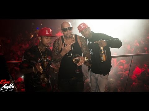 Tyga and Mally Mall Performing "Molly" Live in Belgium May 18 2013