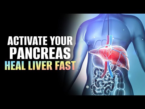 Fast Heal The Liver Damage | Activate Your Pancreas | Liver Regeneration Music | 528 Hz Frequency