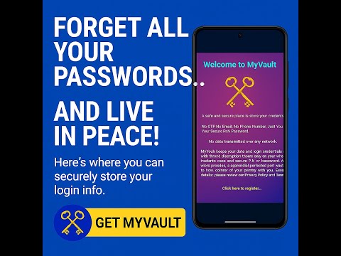 MyVault - Password Manager