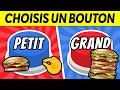Choisis un BOUTON...! 😱 Nourriture GÉANTE vs MINUSCULE 🍕🤏