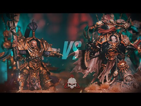 Can The Custodes Stop The WARMASTER?! Custodes vs Chaos Space Marines | Warhammer 40k Battle Report