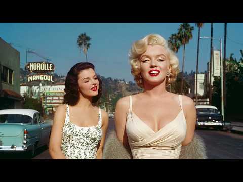 Titel: 1950s Walk Through Hollywood Golden Days Of Young Love