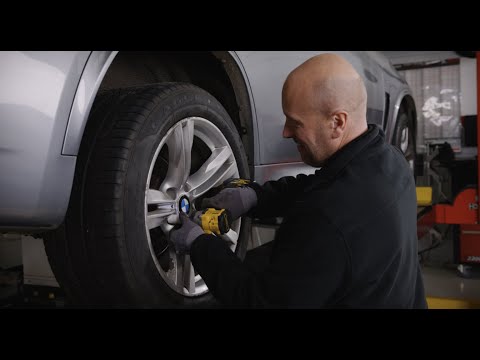 How to replace the air springs on a BMW X5