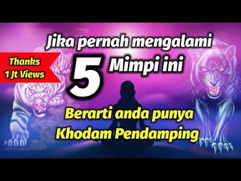 , title : 'pernah mengalami 5 mimpi ini ?berarti anda punya khodam pendamping'