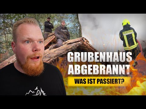 Grubenhaus abgebrannt - Brandstiftung im Wald | Tom Siesing reagiert auf die Naturensöhne