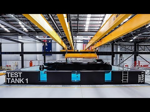 Rollout of First Australian 'Ghost Shark' XL-AUV by Anduril