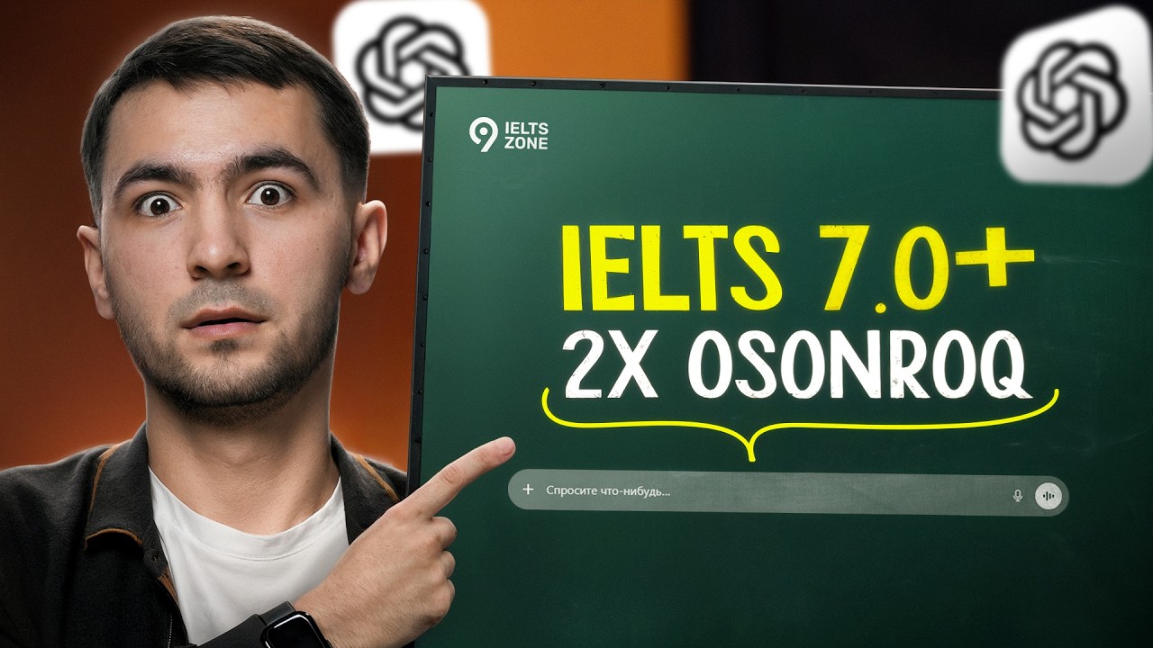 Ingliz tilini 2x tezroq o’rganing! Vaqtingizni tejang!