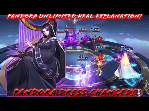 Saint Seiya: Awakening (KOTZ) - Pandora Dress Change! Her Broken Unlimited Heal Explanation at PvP!