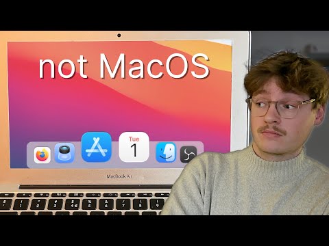 I put MacOS-like Linux on an 11" Macbook
