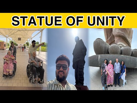 બા બાપુજી ફર્યા STATUE OF UNITY | Anand Sata Vlog 516