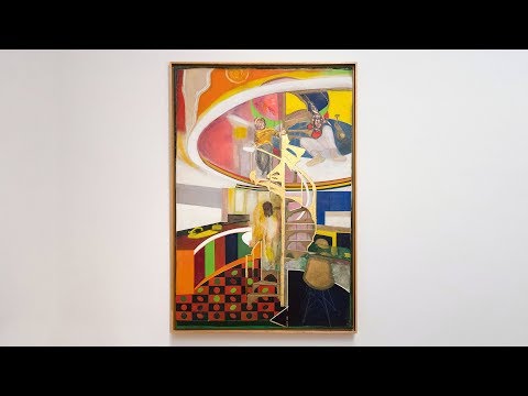 Frank Bowling - Mirror - Tate Britain - London - March 2018