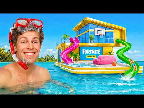 Ich habe ein treibendes Haus auf dem Wasser gebaut!