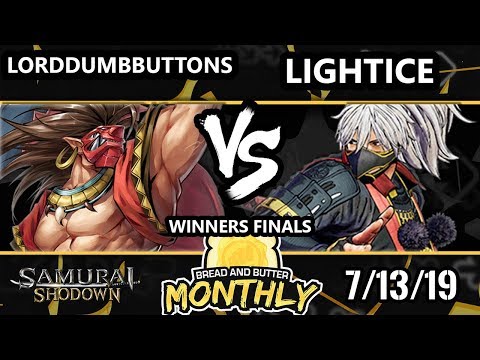 BnB 14 SamSho - LordDumbButtons (Tam Tam) Vs. Lightice (Yashamaru) - Samurai Shodown Winners Finals
