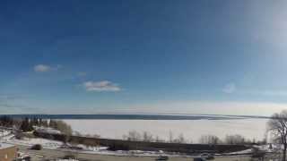 preview picture of video 'Lake Superior, Duluth, MN - Time Lapse - GoPro Hero+ Black'