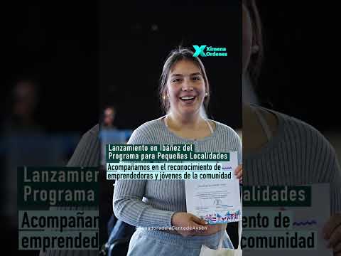 Programa para Pequeñas Localidades #Ibañez | #XimenaÓrdenes