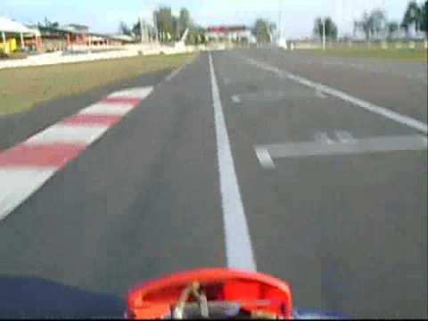 Kart #777 on-board Velopark