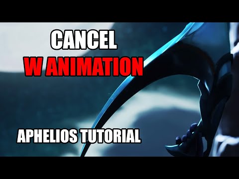 CANCEL APHELIOS W ANIMATION LIKE A PRO!!! TRAINING TO CANCEL W // APHELIOS TRICKS & TIPS