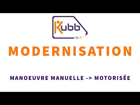 Modernizační manuální manuální manuální manuál (Kubb by ZF)