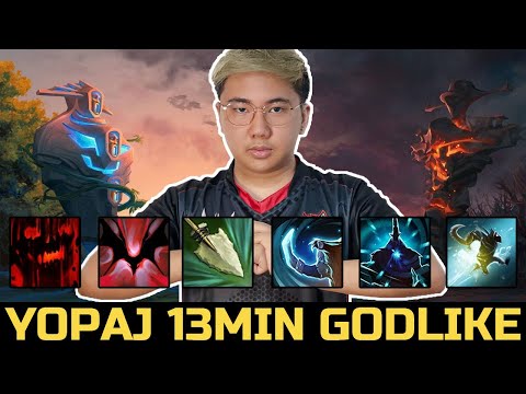 YOPAJ 13 MINUTE GODLIKE - OUTPLAYED ENEMIES WITH THEIR ABILITIES