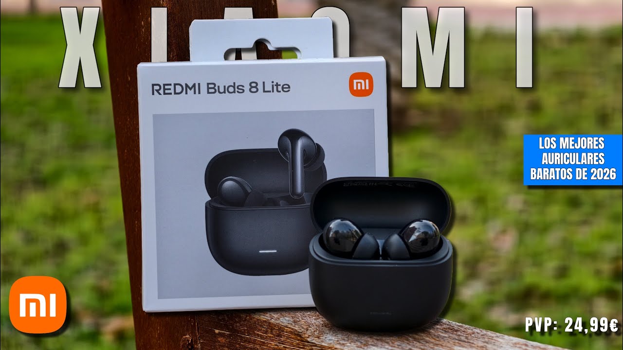 Los mejores Auriculares BARATOS de 2026 cuestan -25€ 🎧 Xiaomi REDMI Buds 8 LITE | Review