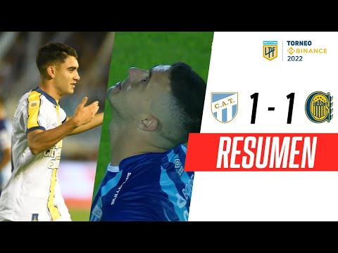 Video: Atlético Tucumán empató 1-1 con Rosario Central y se alejó de la cima de la Liga Profesional