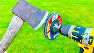 הדרך המהירה ביותר לחדד גרזן לחדד כתער