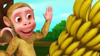 Bandar Mama and Bananas | Bengali Rhymes for Children