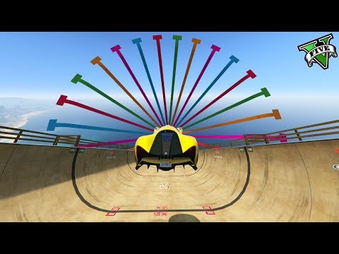 GTA 5 ONLINE 🐷 MEGA RAMPA RARA !!! 🐷 PARKOUR STATION 🐷N*371🐷 GTA 5 ITA 🐷 DAJE !!!