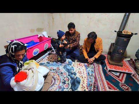 Ayhan and Araz's second meeting; from their embrace again to the wet carpet of Abu's mountain hut 👶