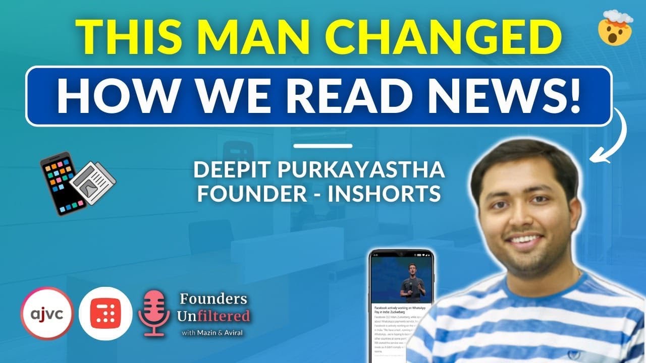 Breaking News: Deepit Purkayastha's Remarkable Odyssey with Inshorts!