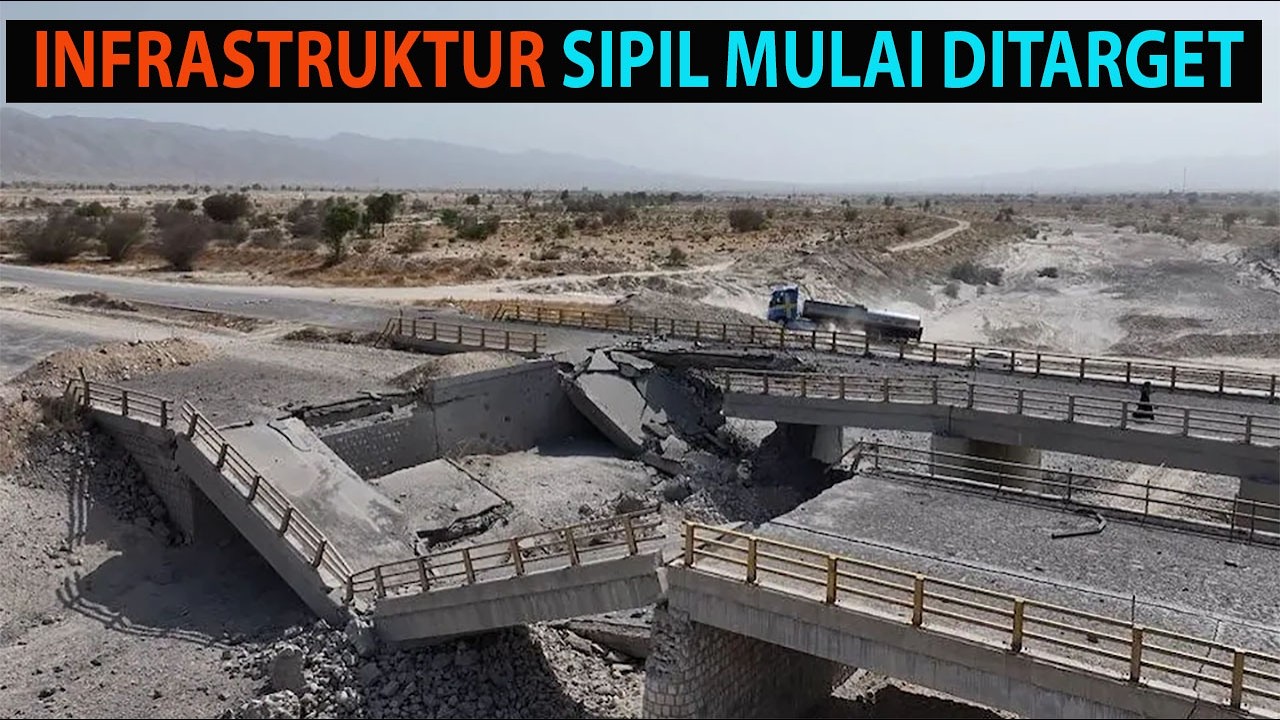 AS Mulai Amuk Jembatan, Iran Gempur Desalinasi Air
