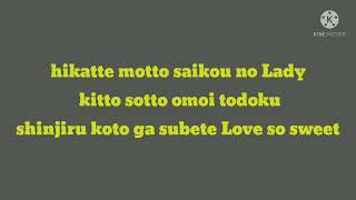 love so sweet by arashi KARAOKE