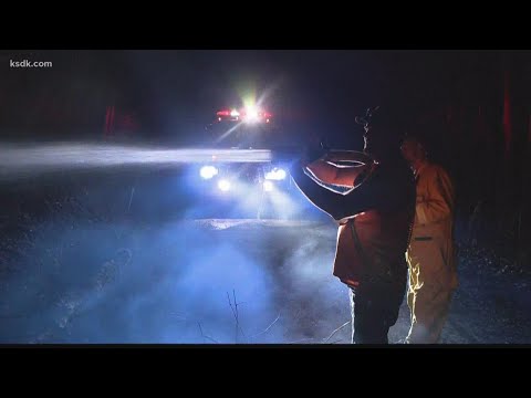 Fire burning through Washington County now contained