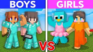 Download lagu BOYS vs GIRLS: Swap Lives Challenge in Minecraft mp3 Download lagu BOYS vs GIRLS: Swap Lives Challenge in Minecraft mp3