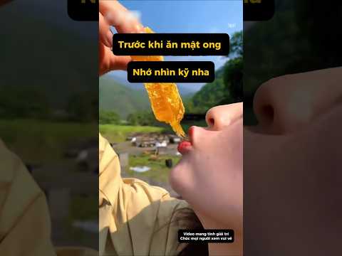 Xem cái này trước khi ăn mật ong #hongdiudang #shorts