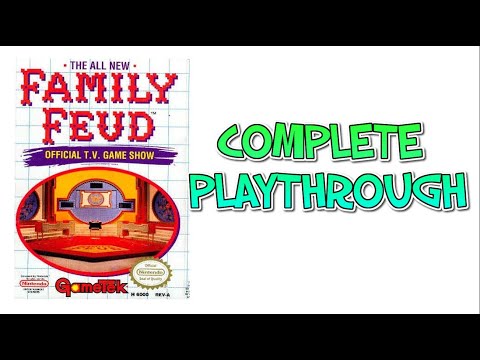 Longplay #4 - Family Feud [NES] (1991, GameTek)