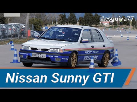 Nissan Sunny GTI – Maniobra de esquiva (moose test) | km77.com