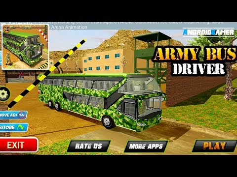 Army Bus Driving 2017: Military Coach Transporter/Android Gameplay