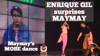 Enrique Gil surprises Maymay Entrata; Maymay performs Quen's MOBE dance at her album launch