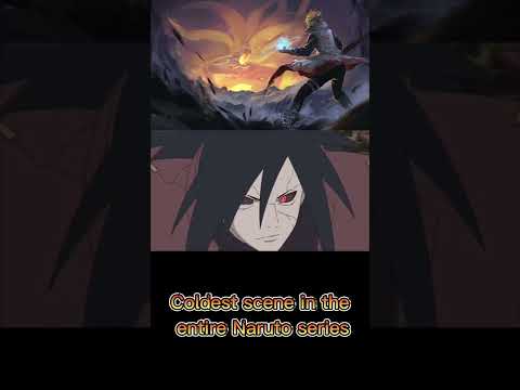The coldest Scene in the whole Naruto series...#madara #madarauchiha #coldestscene #MrFireFox-Shorts