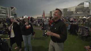 The Best of The Weather Channel's Total Solar Eclipse Coverage in Cleveland with Chris Warren