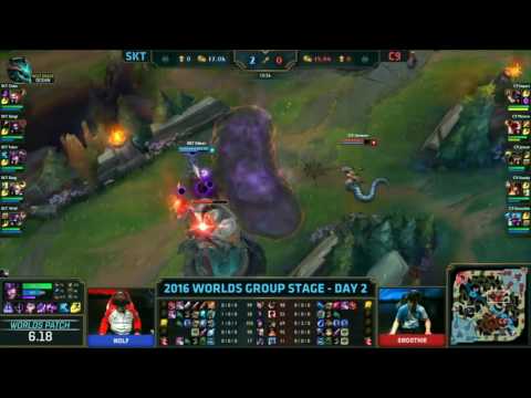 FAKER SYNDRA BEST PLAYS VS JENSEN CASSIOPEIA LoLmundial champions
